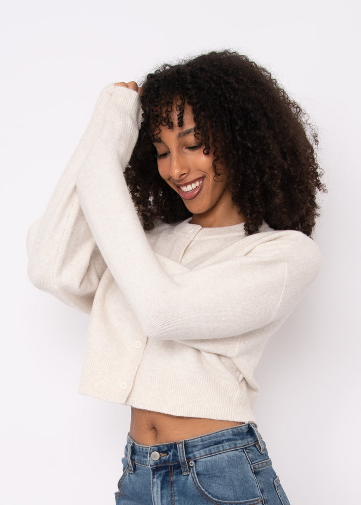 Neave Crew Neck Cardigan