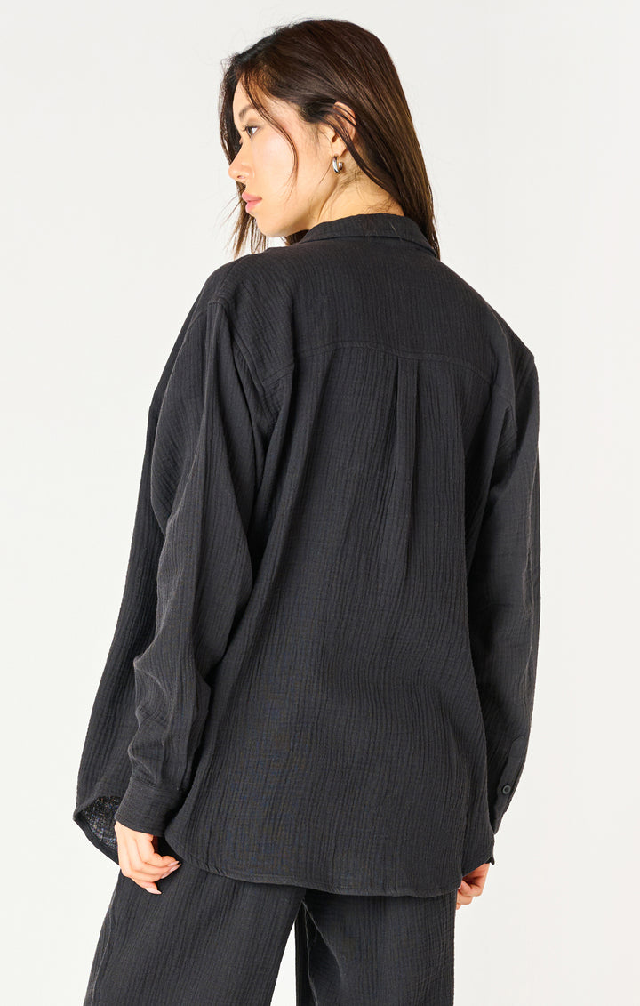 Jessica Textured Button Up