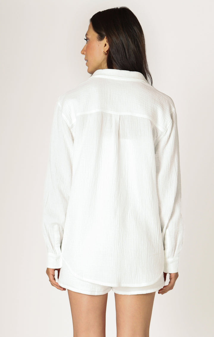 Jessica Textured Button Up