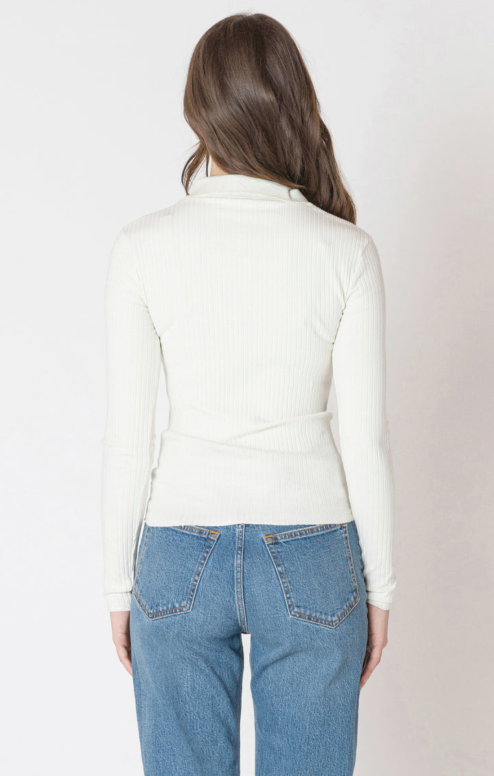 Kayla Half Zip Knit Top