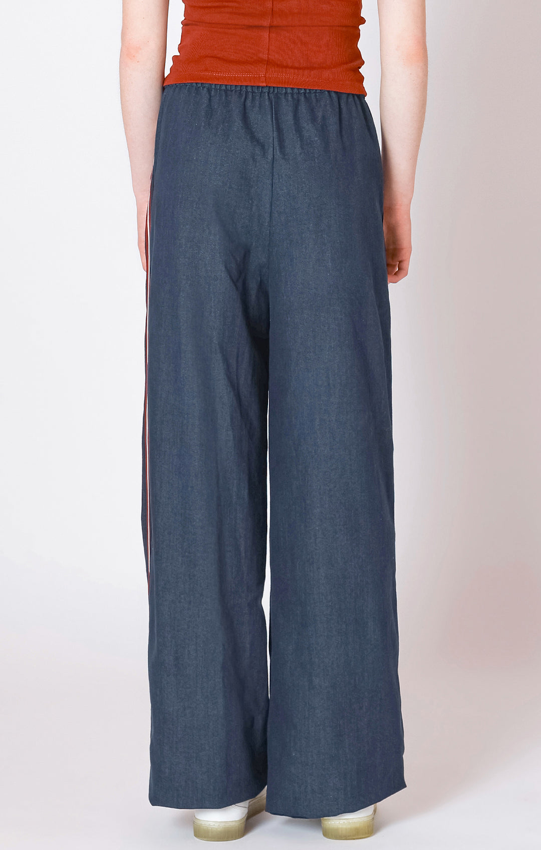Vanessa Stripe Wide Leg Jean