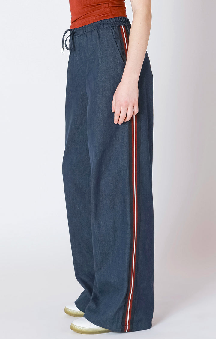 Vanessa Stripe Wide Leg Jean