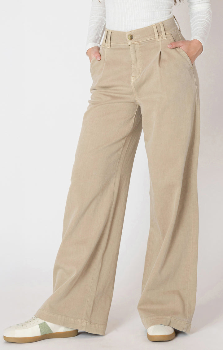 Fiona Flowy Twill Trouser