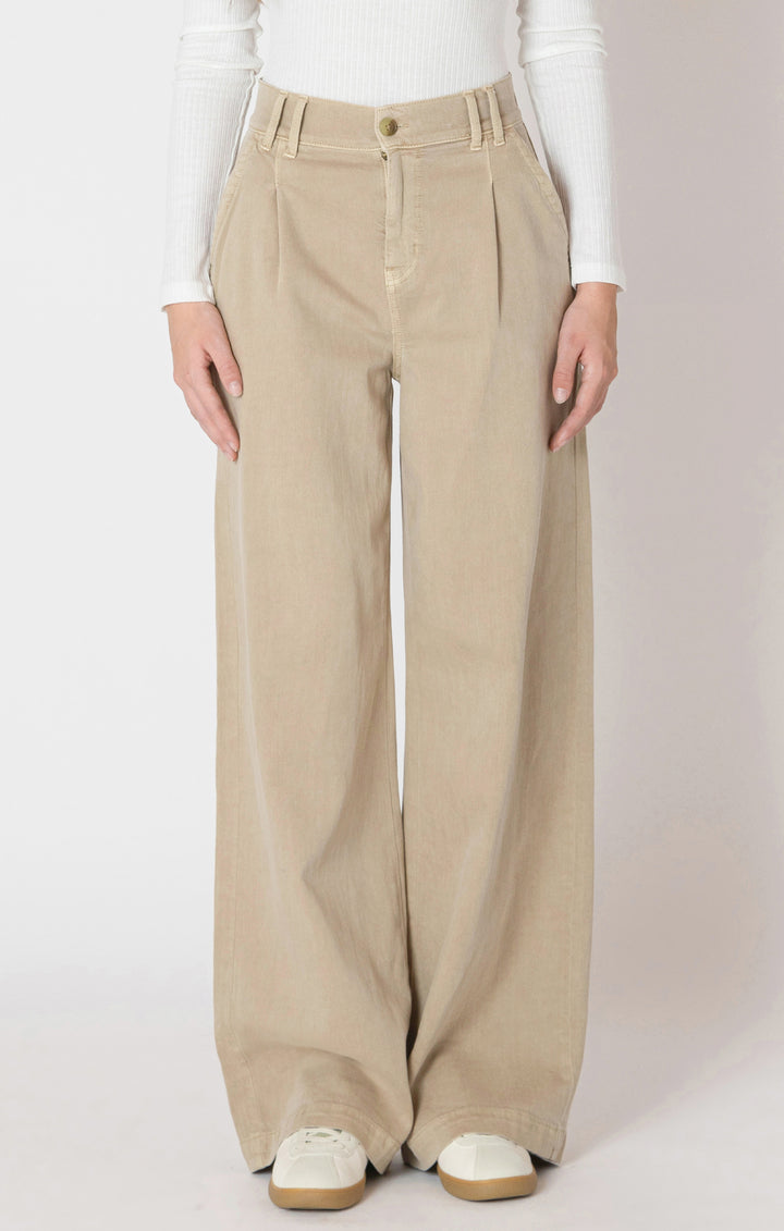 Fiona Flowy Twill Trouser