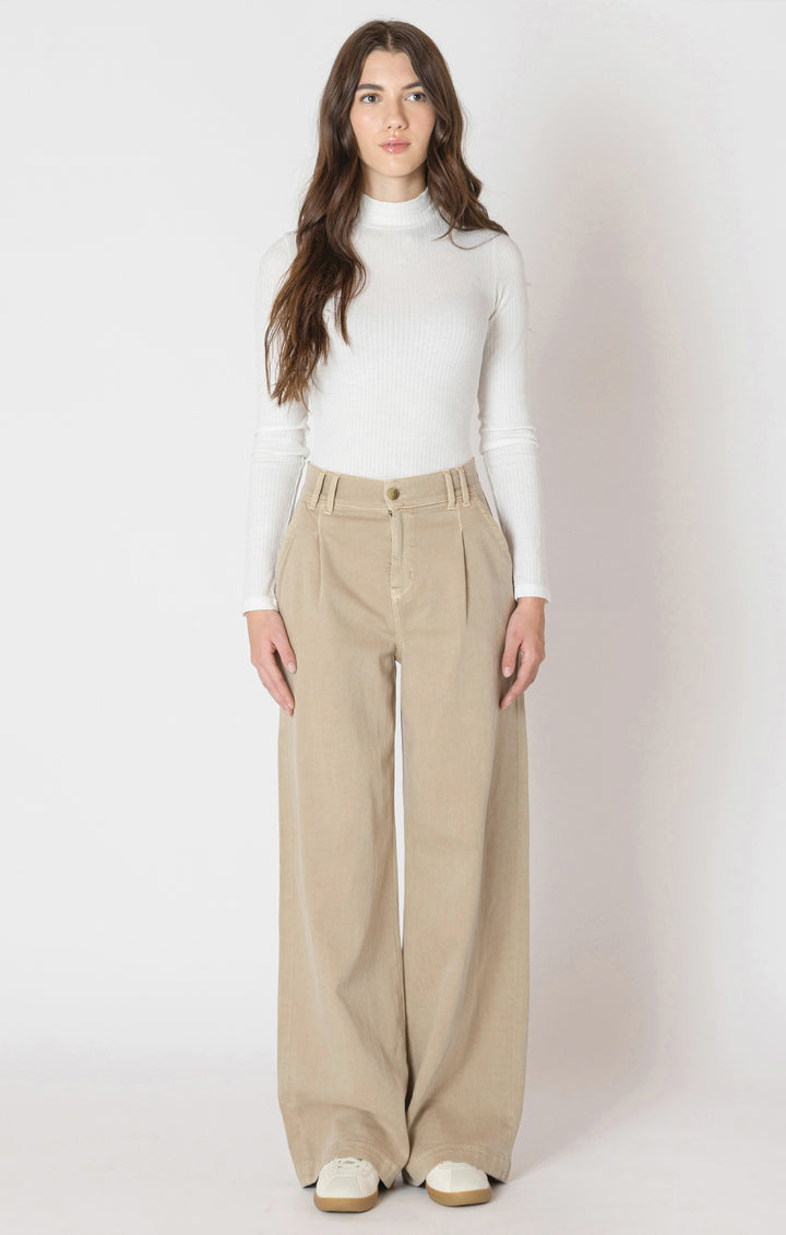 Fiona Flowy Twill Trouser