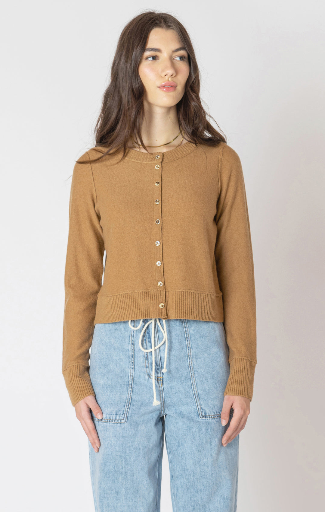 Ella Crewneck Cardigan