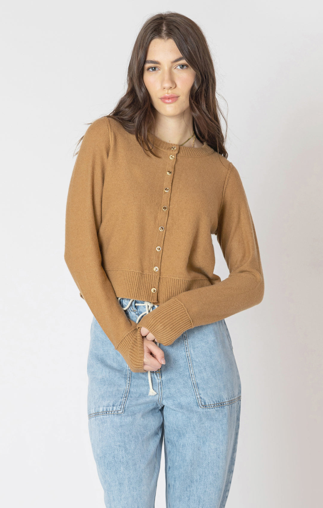 Ella Crewneck Cardigan