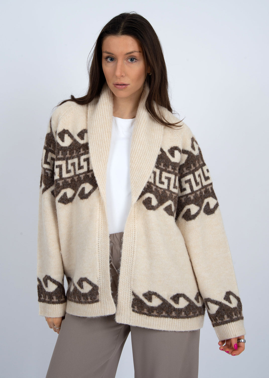 Astrid Shawl Collar Cardigan