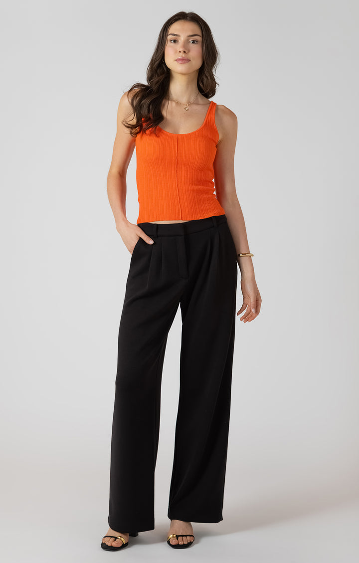 Riley Ribbed Sweater Tank