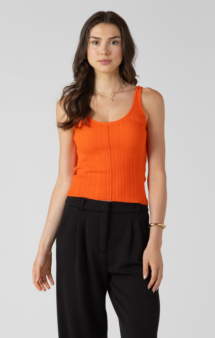 Riley Ribbed Sweater Tank