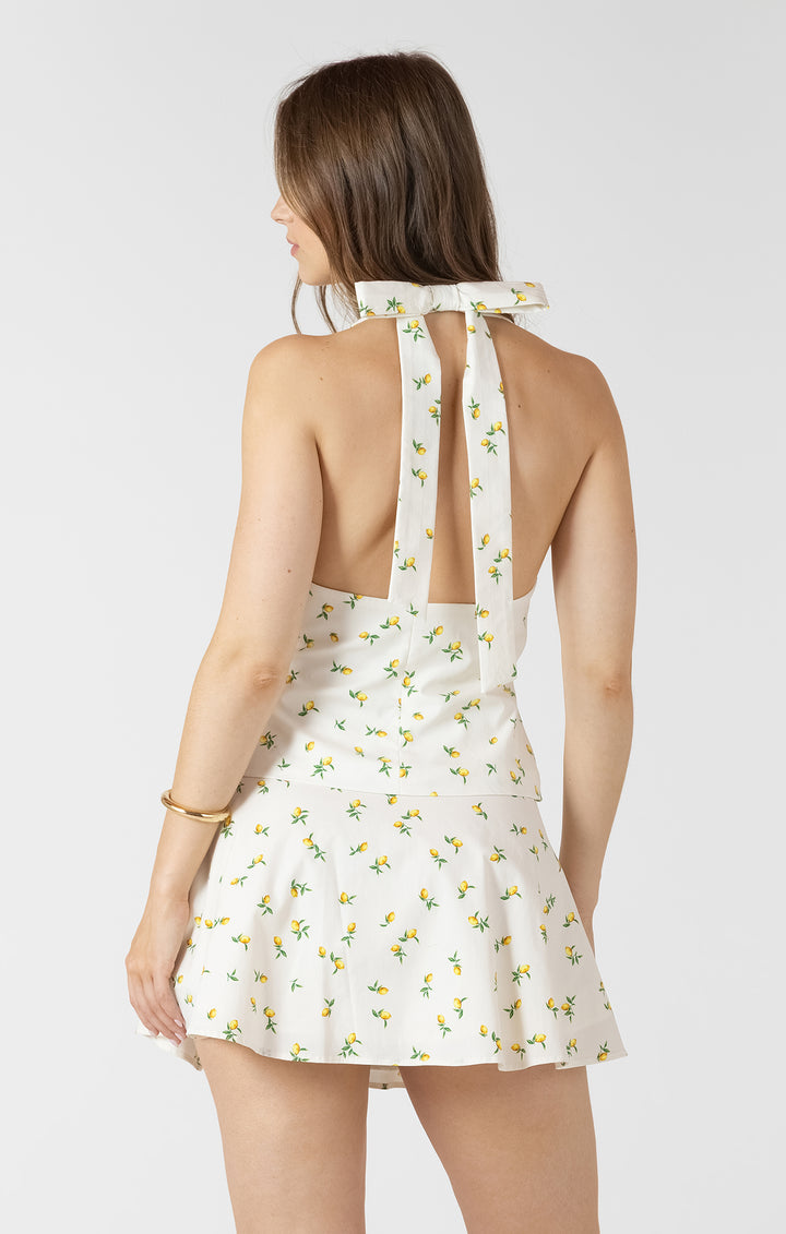 Barbie Button Halter Top