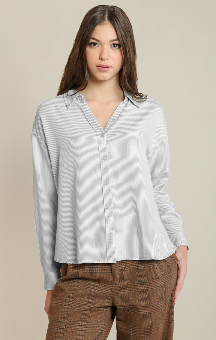Tina Button Top