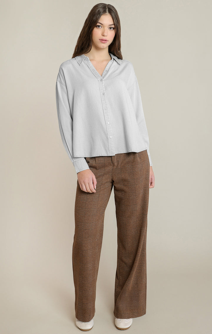 Tina Button Top