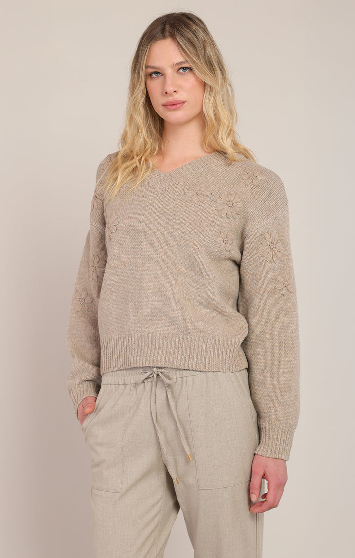 Anne Floral Sweater
