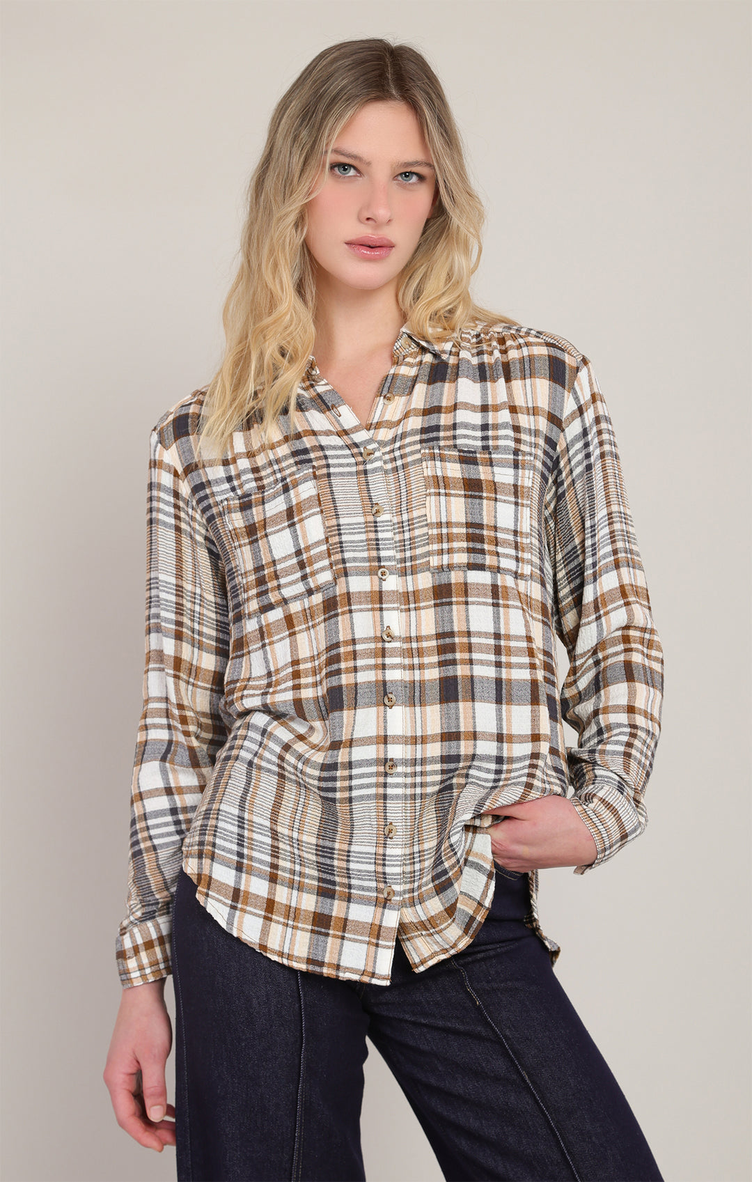 Paula Plaid Shirt
