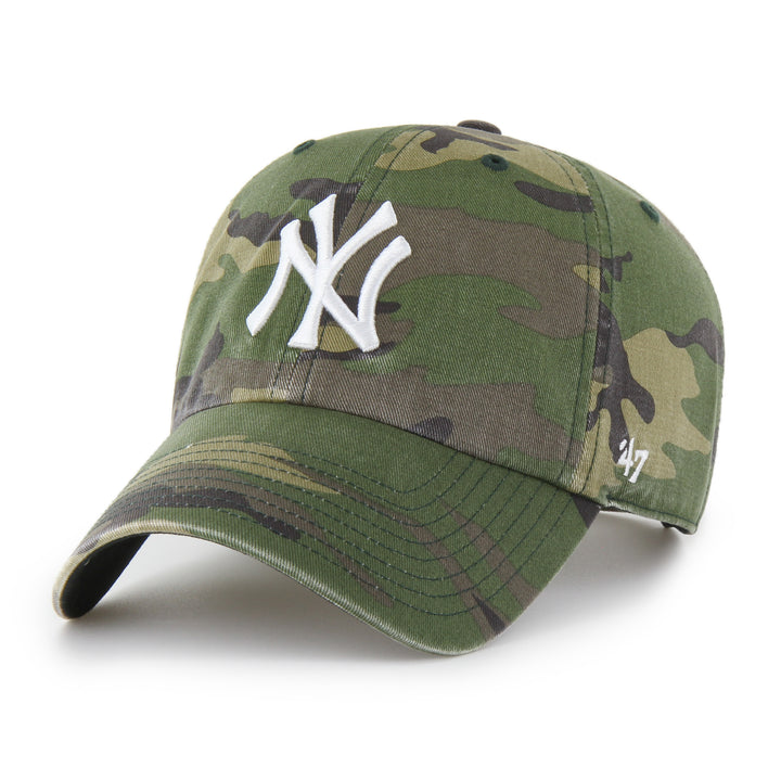MLB NY Clean Up Cap - Camo