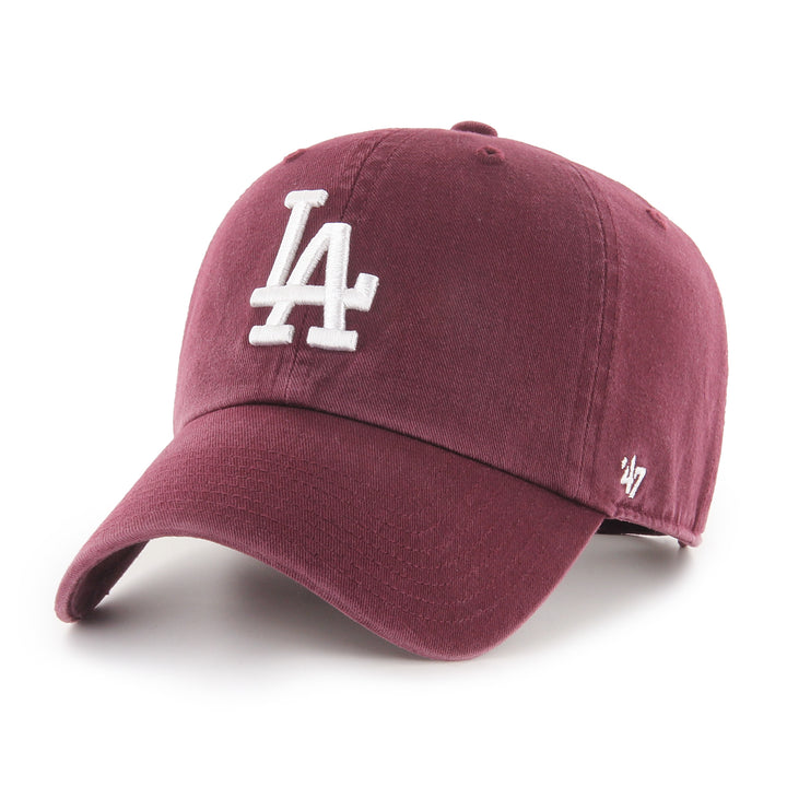 MLB LA Clean Up Cap - Maroon