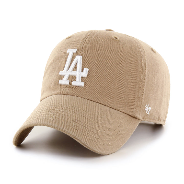 MLB LA Clean Up Cap - Khaki