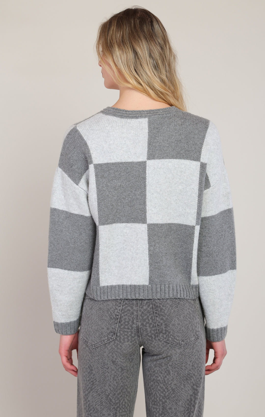 Heather Colorblock Sweater