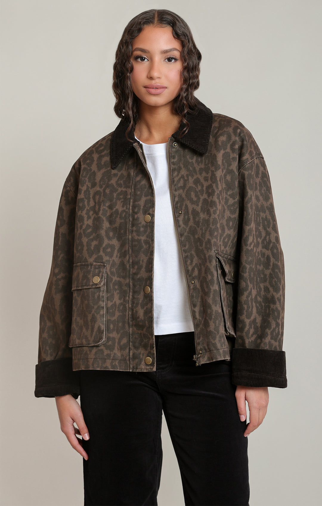 Karrie Mix Media Jacket