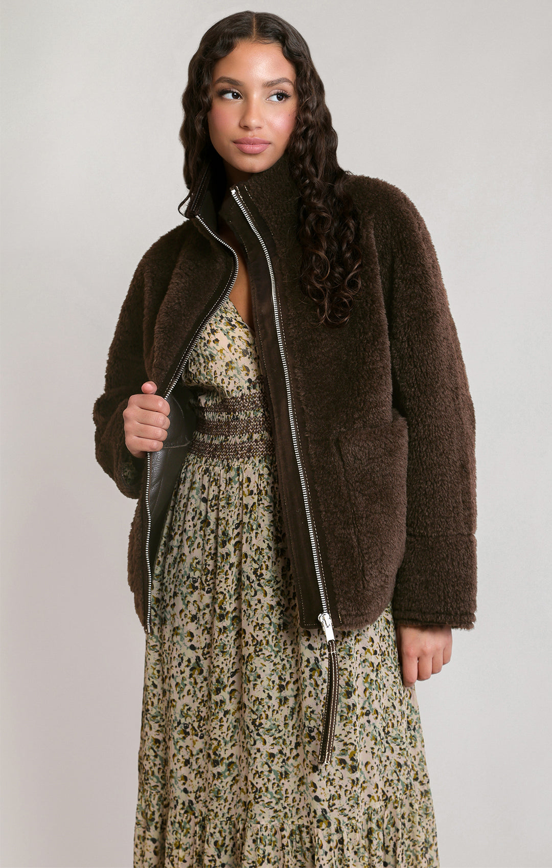 Shelley Faux Shearling Jacket