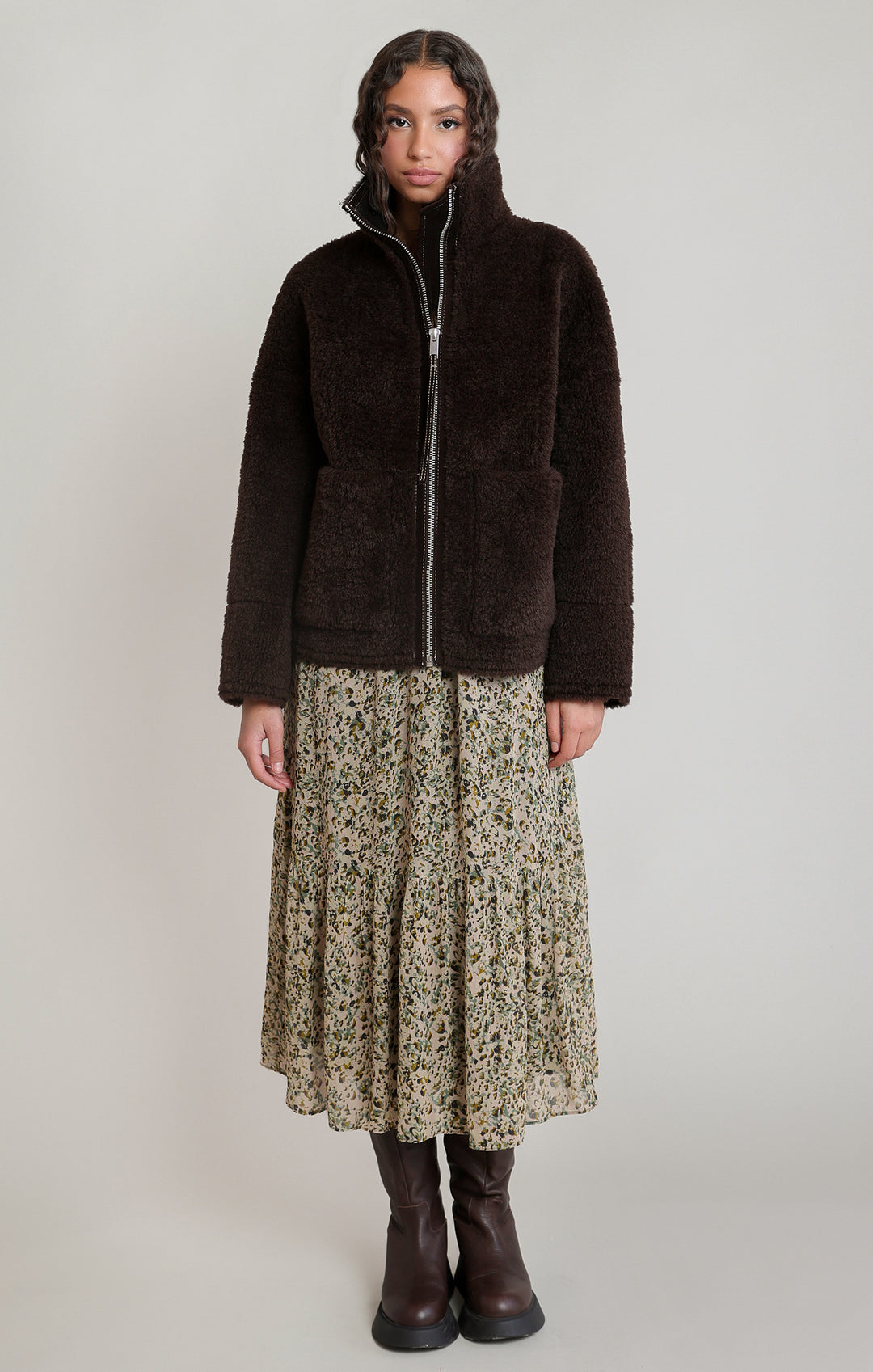 Shelley Faux Shearling Jacket