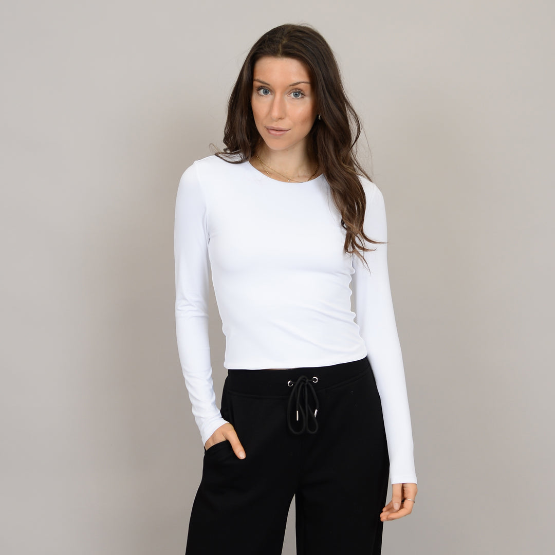 Roxi L/S Crewneck Top