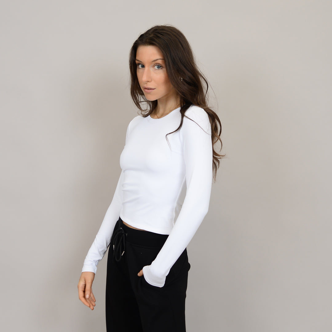 Roxi L/S Crewneck Top