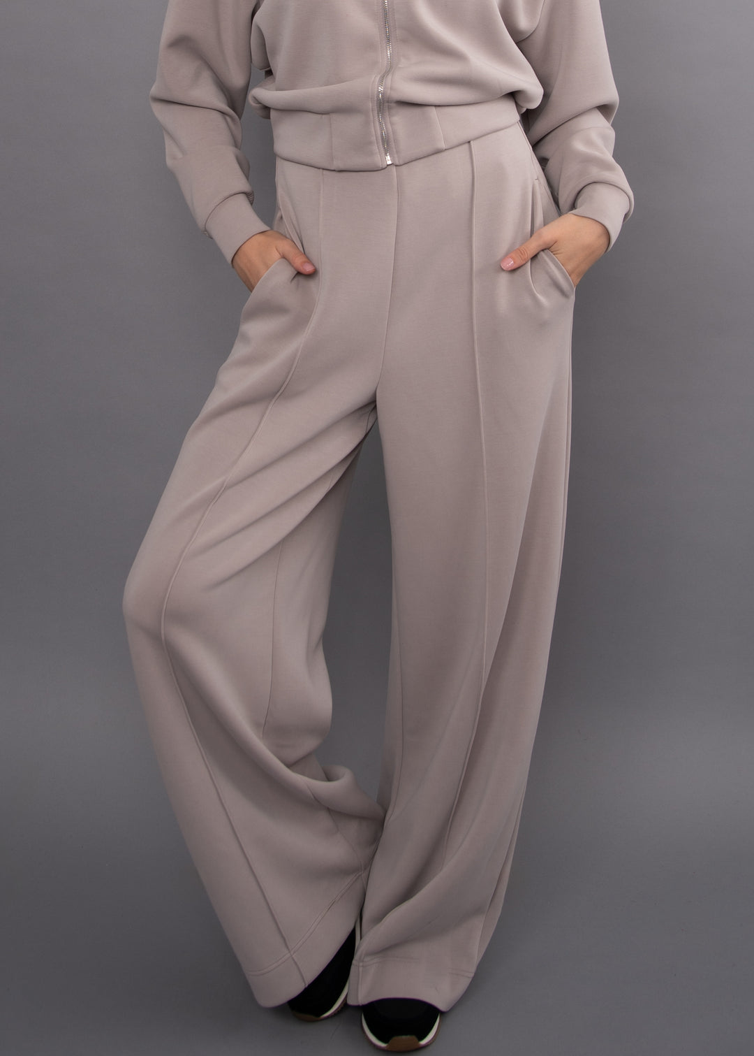 Phoebe Soft Knit Pinktuck Pant