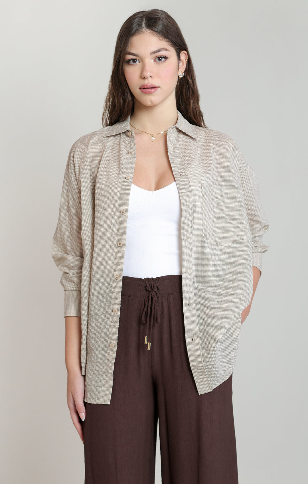 Rona Check Shirt