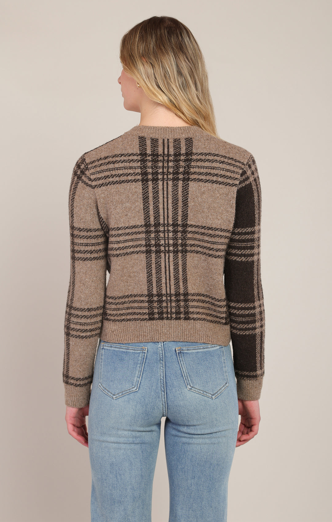 Pepper Plaid Cardigan