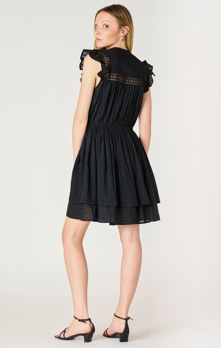 Swiss Dot Mini Dress