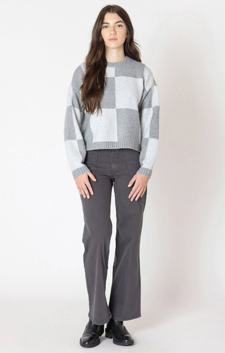 Theo Checkers Sweater