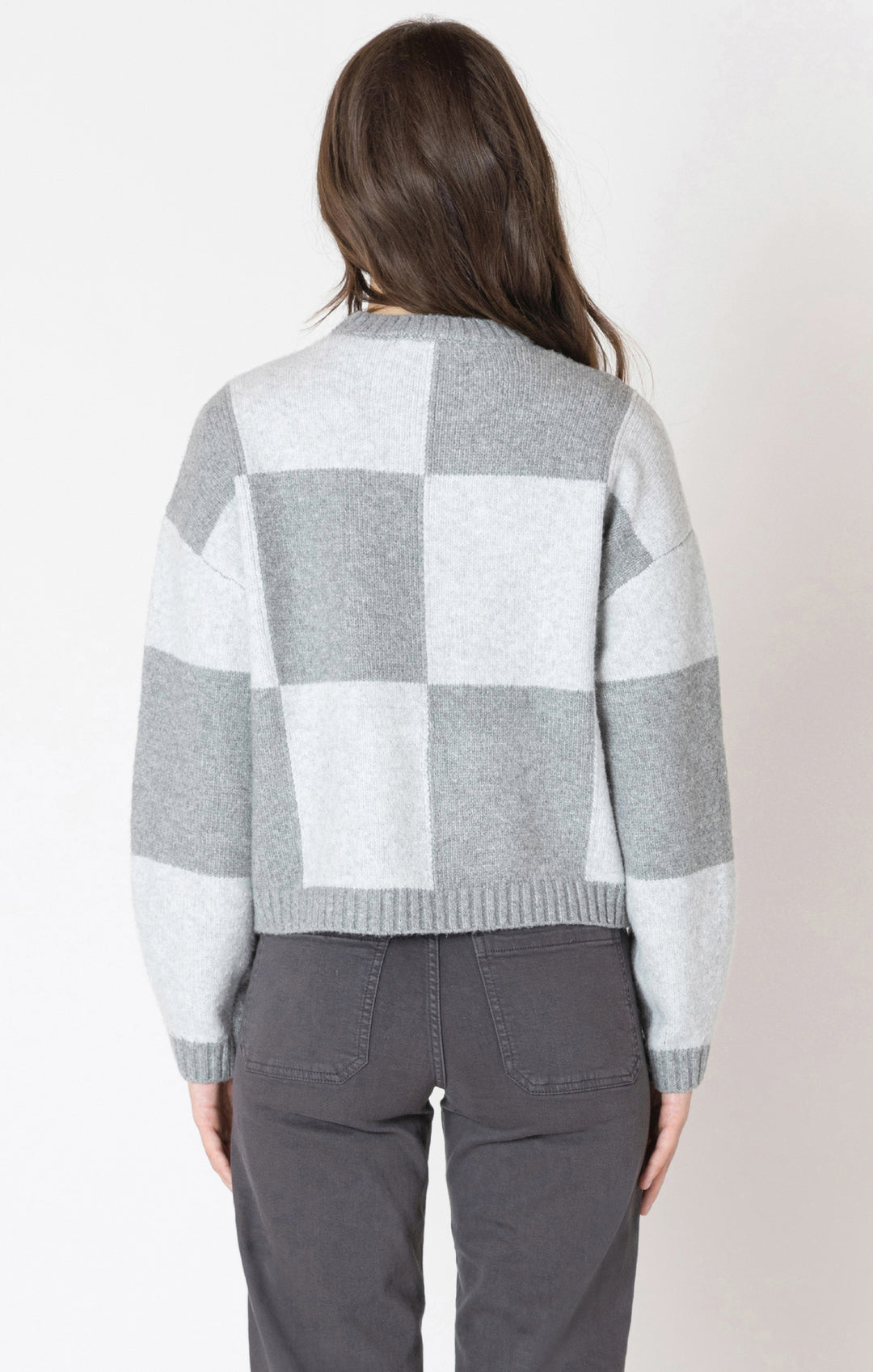 Theo Checkers Sweater