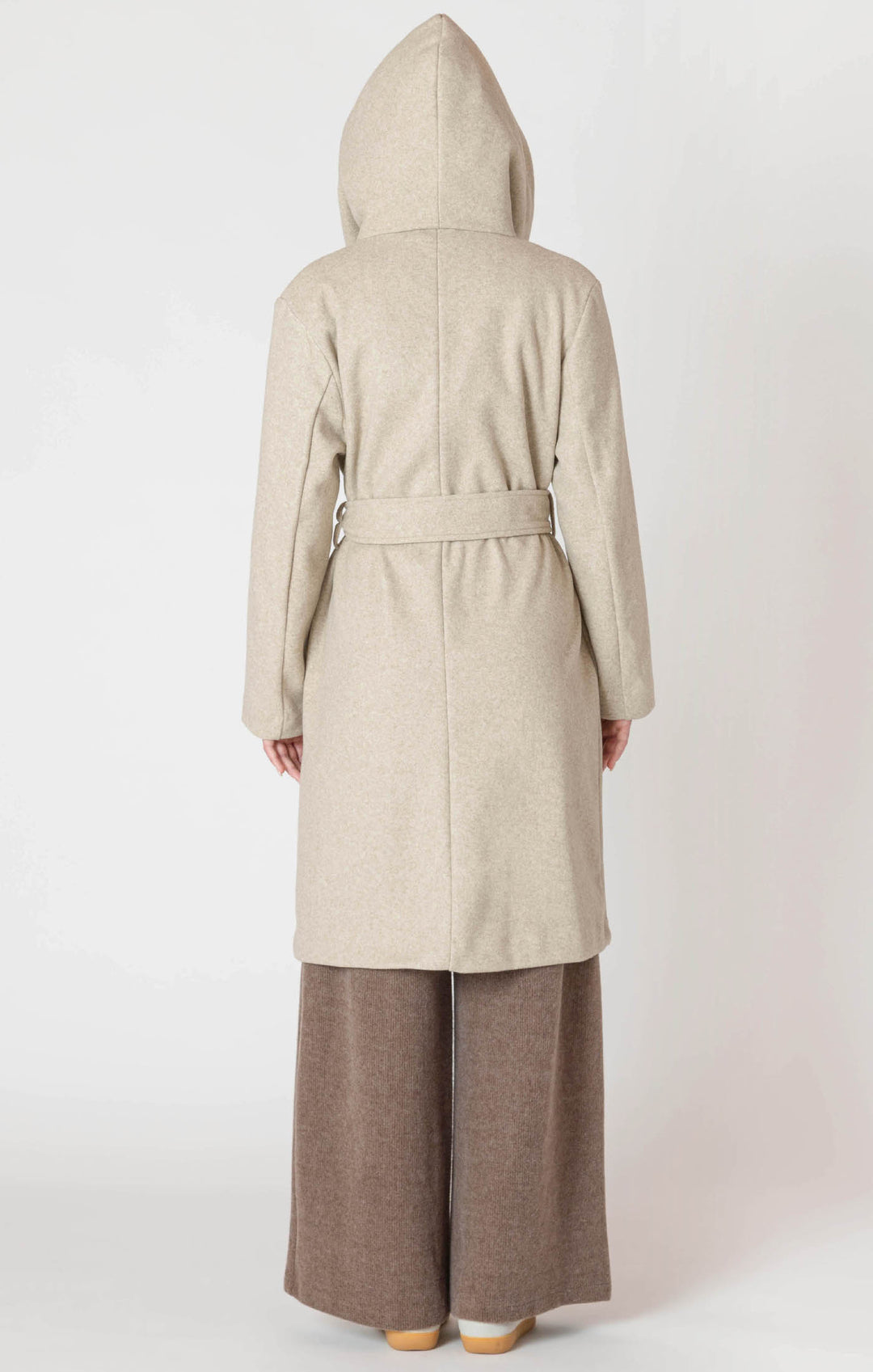 Lona Belted Hooded Coat