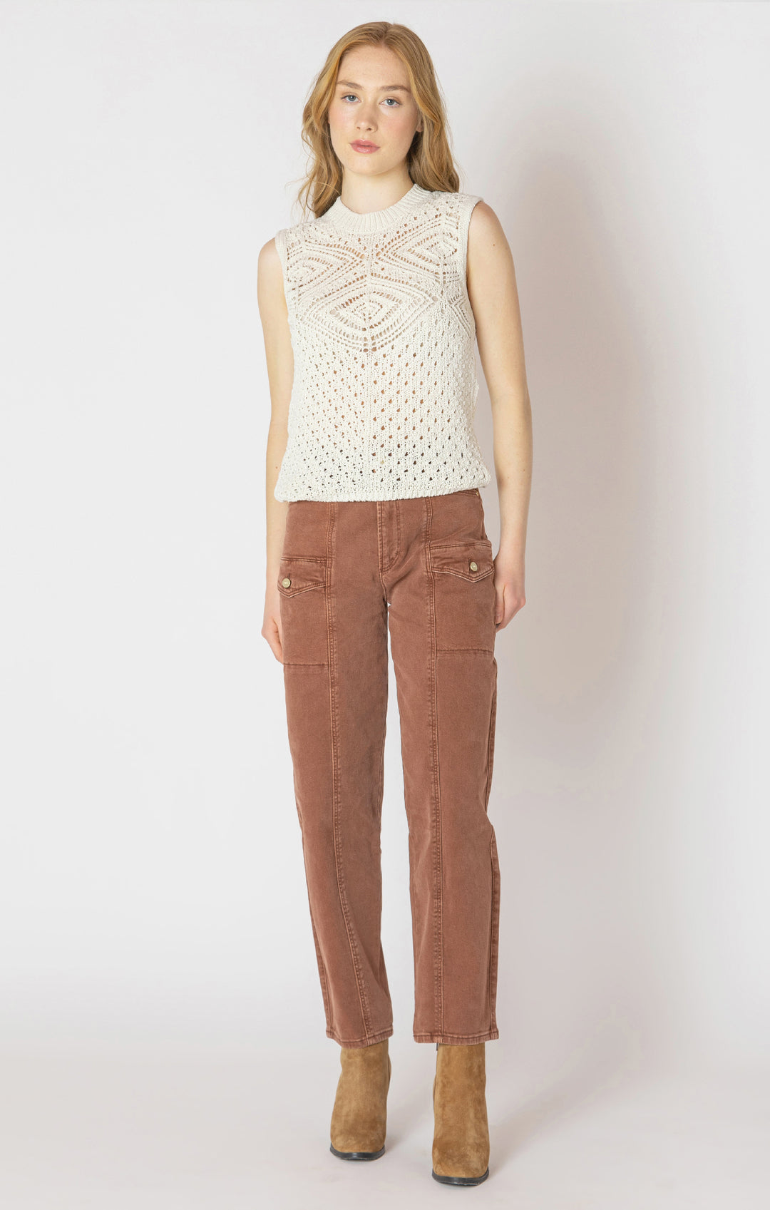 Ronnie Pointelle Sweater