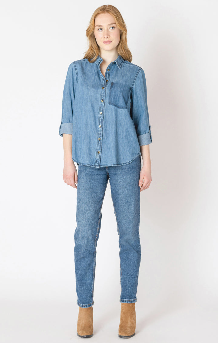 Shania Denim Button Shirt