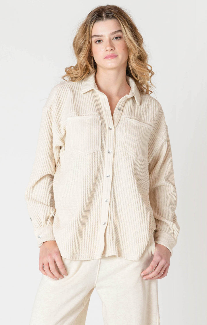 Terry Thermal Knit Jacket
