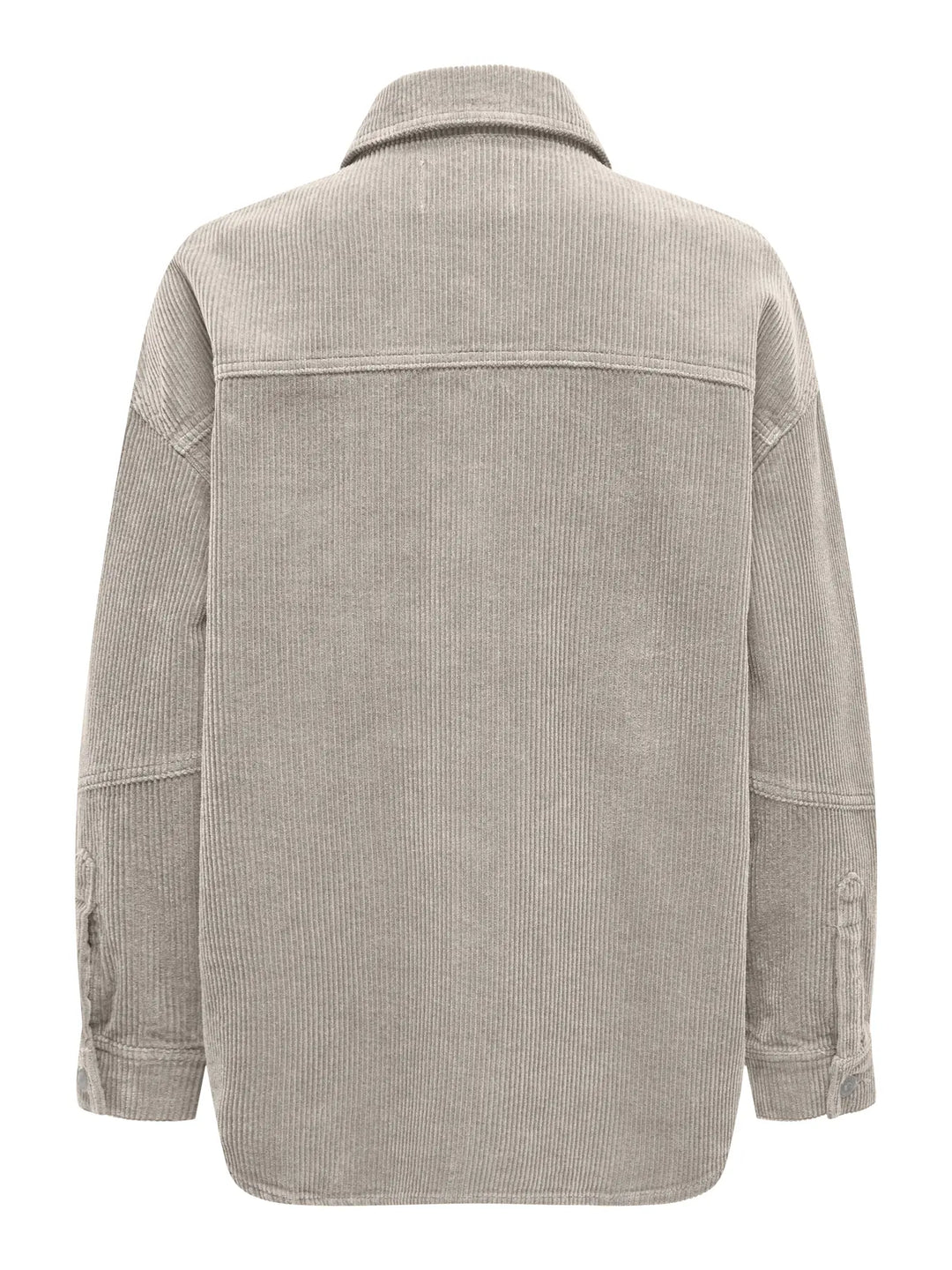 Tiggy Cord Shacket - Silver Lining