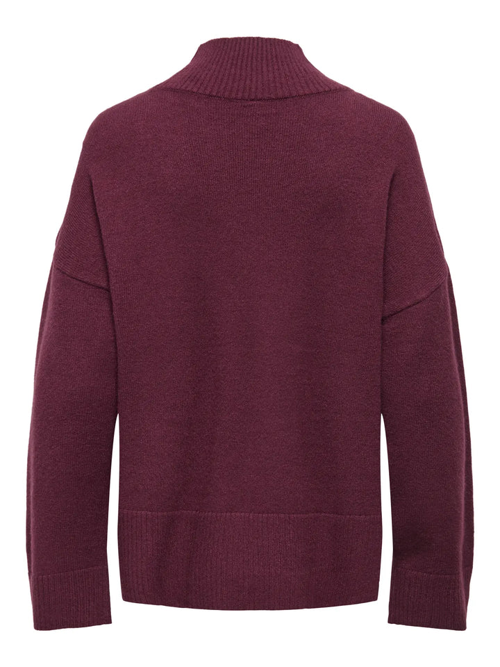 Mary High Neck Knit Sweater