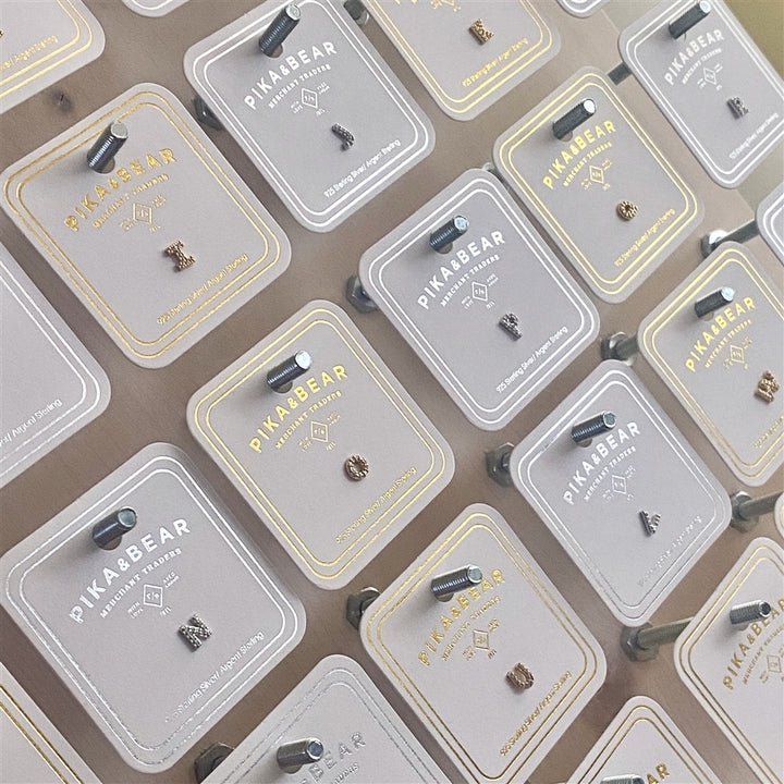 Carrie Initial Stud Earring
