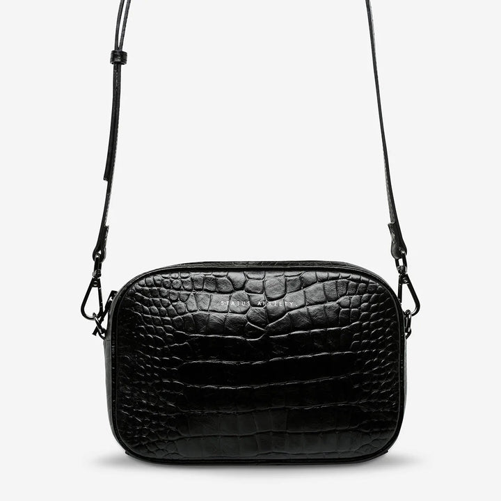 Plunder Croc Crossbody Bag
